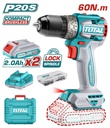 TOTAL VISSEUSE 20V BRUSHLESS TOOLS-TDLI20602 