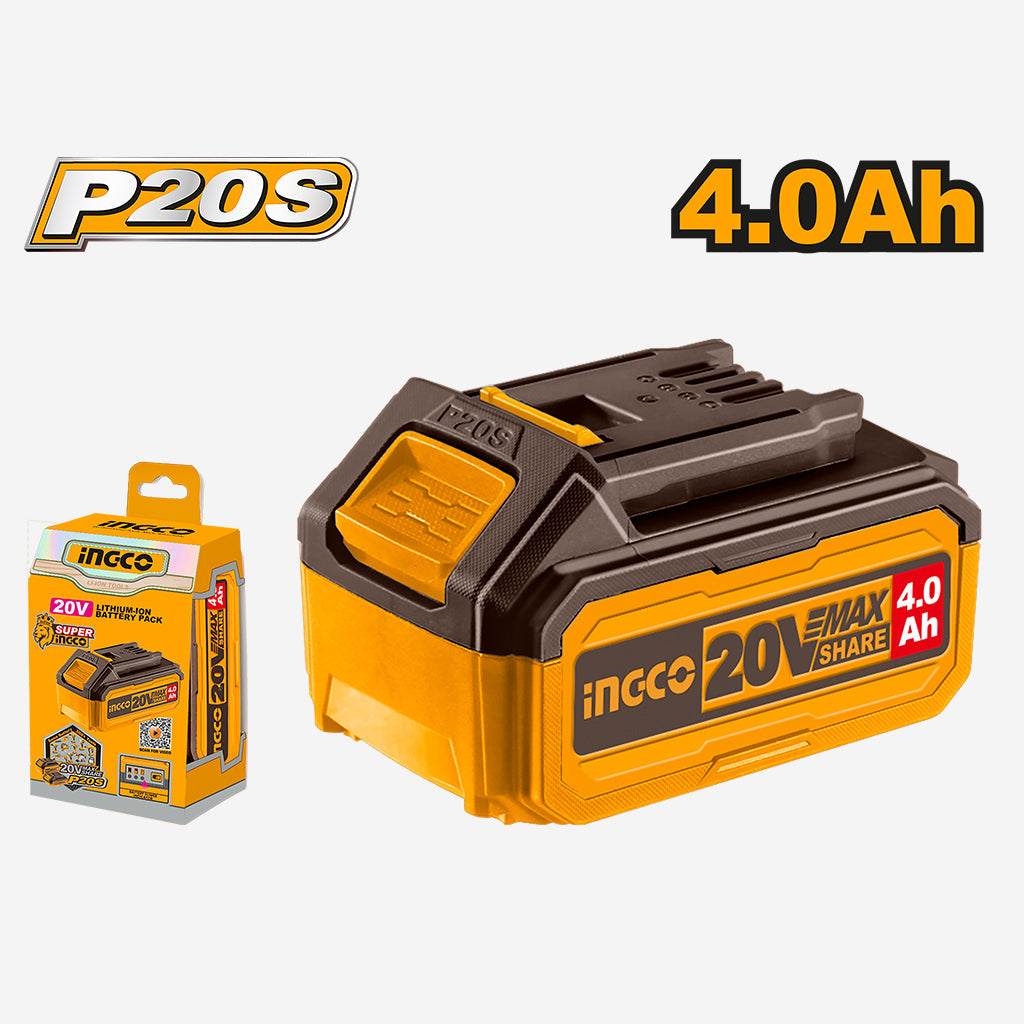INGCO BATTERIE 20V 4,0A [FBLI20021]