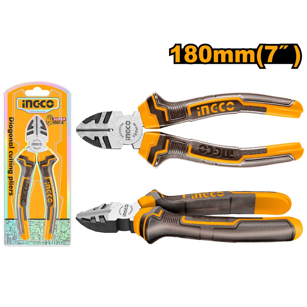 INGCO PINCE COUPANTE DIAGONALE180MM [HDCP08188]