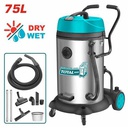 TOTAL ASPIRATEUR 2X1200W 75L 