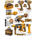 INGCO KIT DE 5 MACHINES BAT 4AH-NR [CKLI2058]