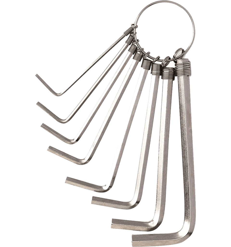 DELI ENSEMBLES DE CLÉS HEXAGONALES 1,5-6 (MM)  [DL3080]