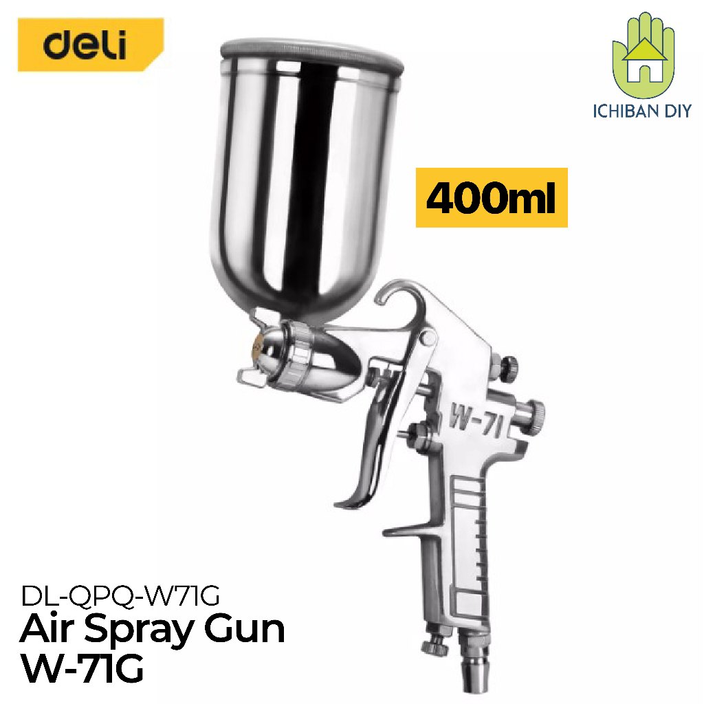 DELI Pistolet à air comprimé 400CC [DL-QPQ-W71G]