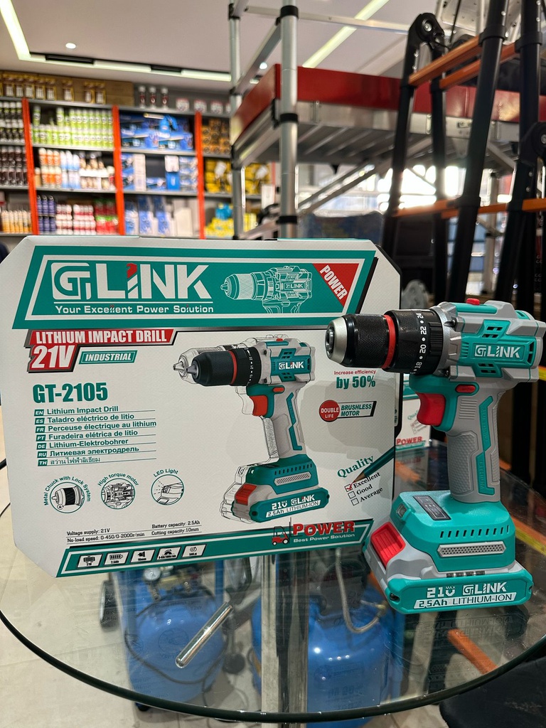 GT LINK VISSEUSE PERCEUSE 21V  