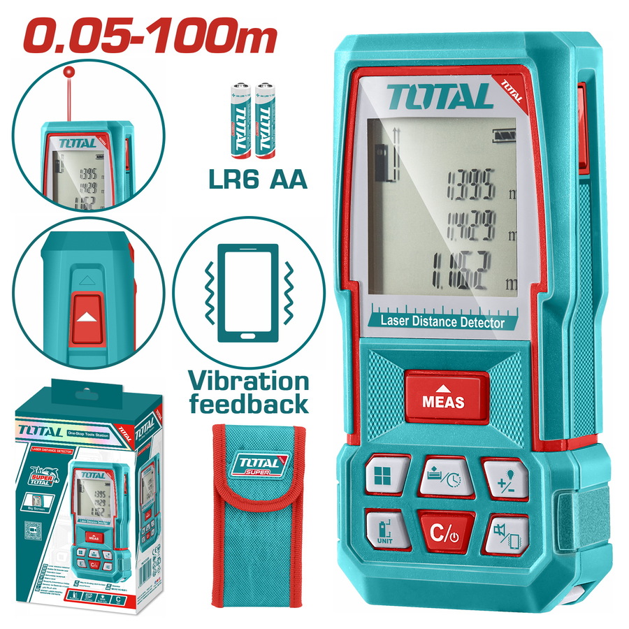 TOTAL TELEMTRE LASER 100M  