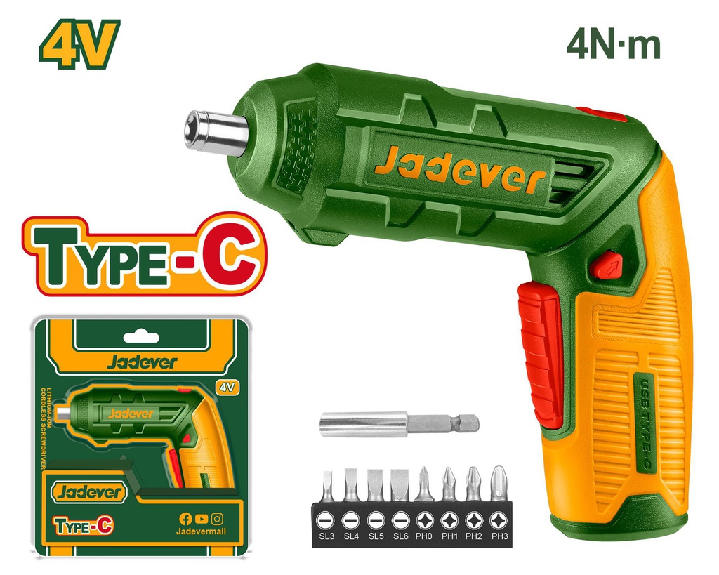 JADEVER TOURNEVIS SANS FIL  