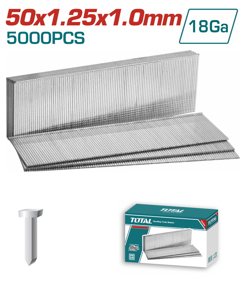 AGRAFE POUR AGRAFEUSE PNEMATIQUE 25MM TOTAL (copie)