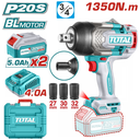 TOTAL CLE A CHOC 20V 1350NM   