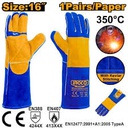 INGCO GANTS POUR SOUDAGE GANTS EN CUIR NR  