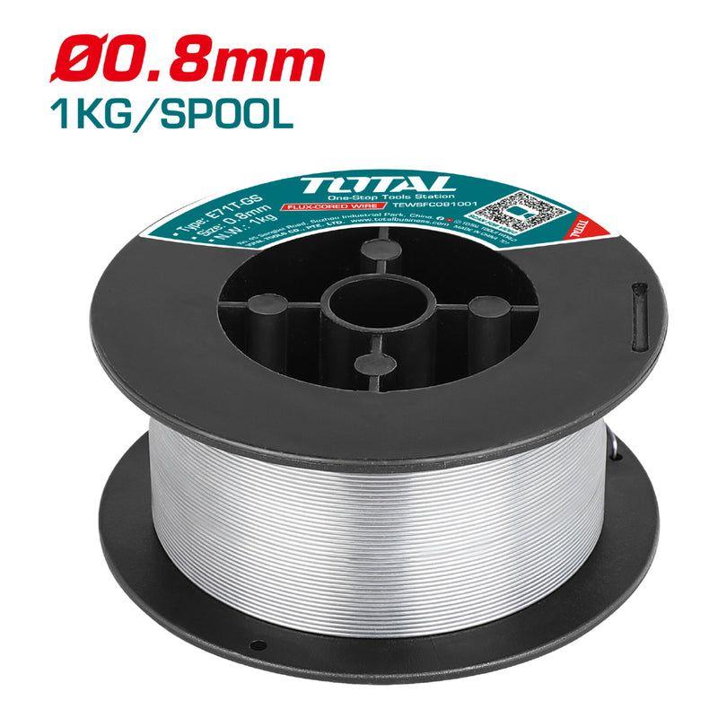 TOTAL BOBINE FIL FOURRE 0,8MM POSTE MIG 1KG  