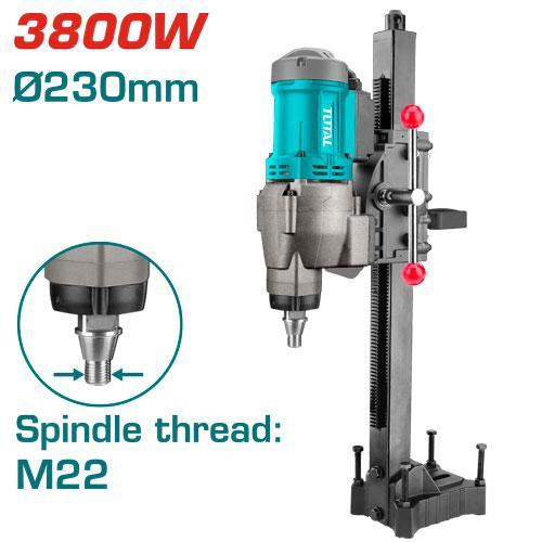 TOTAL FOREUSE DIAMANT SUR COLONNE 3800W