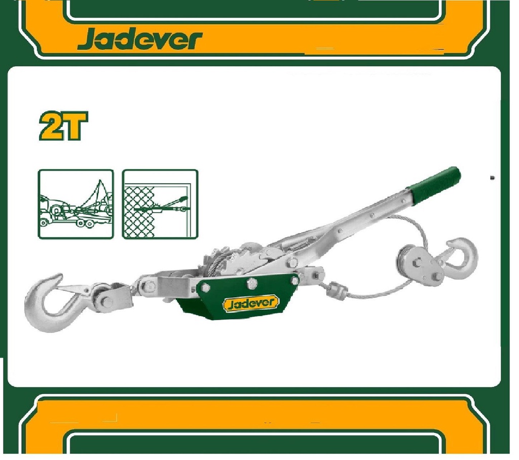 JADEVER EXTRACTEUR TREUIL MANUEL 2T 