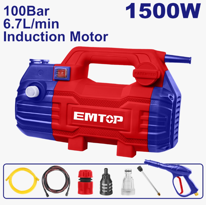 EMTOP NETTOYEUR HAUTE PRESSION 100 BAR 