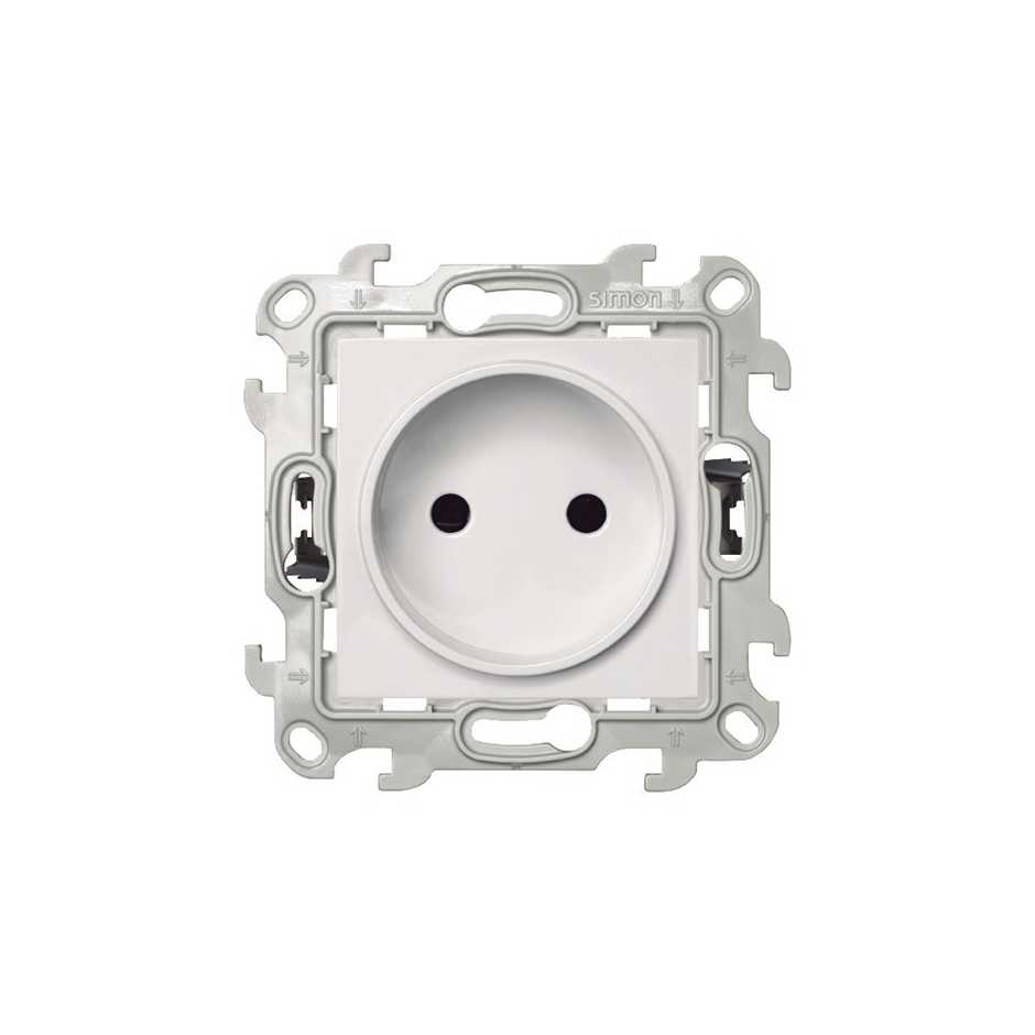GENERIC MEC PRISE 2P BLANC SIMON 24 [2410441-030]