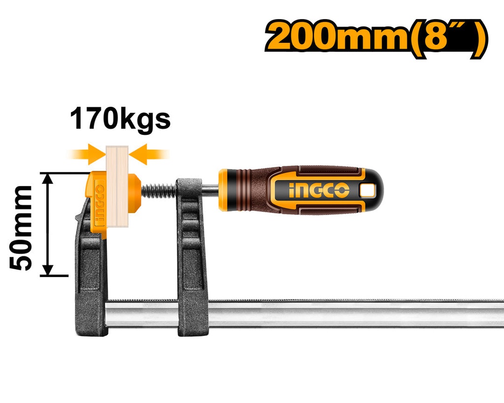 INGCO ETAU 50X200MM [HFC020502]