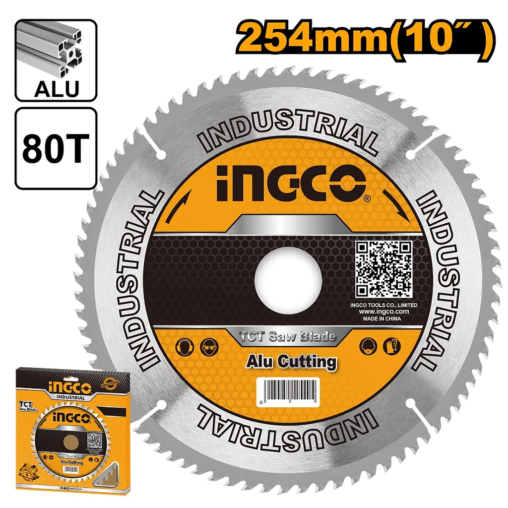 INGCO DISQUE ALU 254MM 80 DENTS  