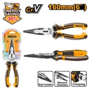 INGCO PINCE A BEC LONG HAUTE PERFORMANCE 160MM  [HHLNP28160]