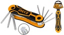 INGCO CLES DE POCHE TORX  [HHK14083]