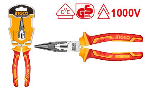 INGCO PINCE A LONG BEC ISOLEE 6''''/160MM  