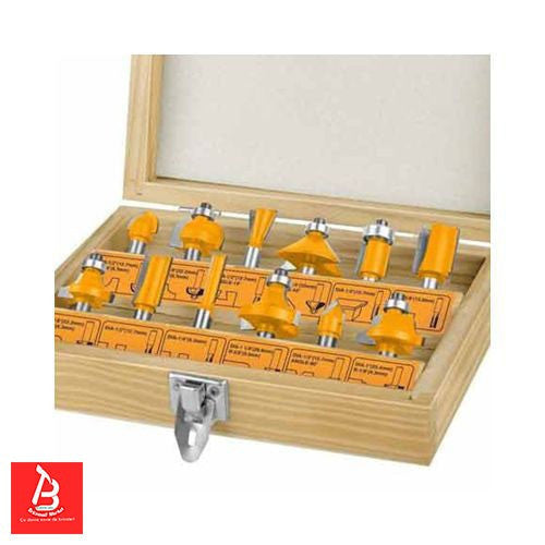 INGCO JEU DE FRAISES A AFFLEURER 6MM [AKRT1201]