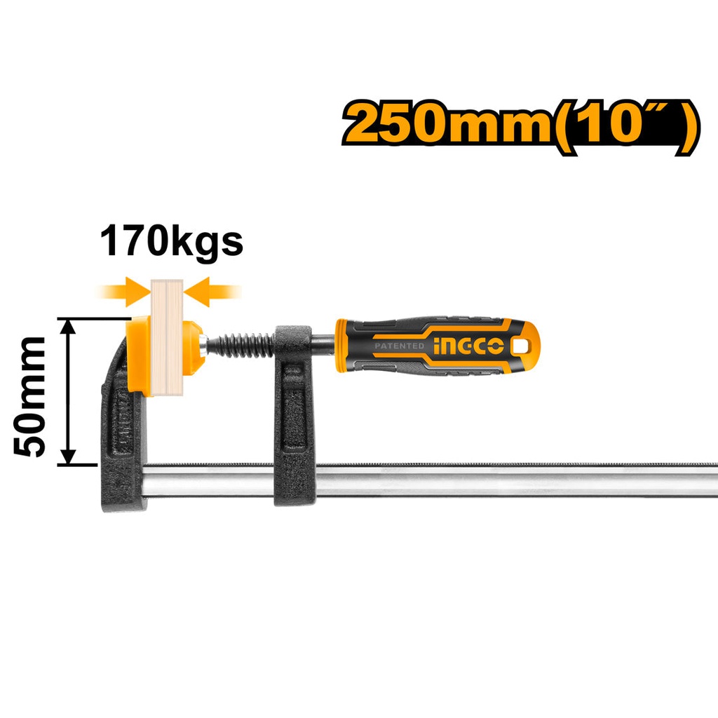INGCO ETAU 50X250MM [HFC020503]