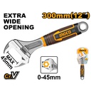 [HADW131128] INGCO CLE A MOLETTE  POIGNEE SOUPLE 300MM  