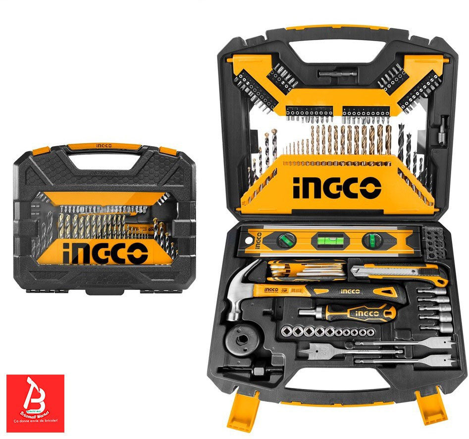 INGCO BOITE 120 PCS ACCESSORIES SET  