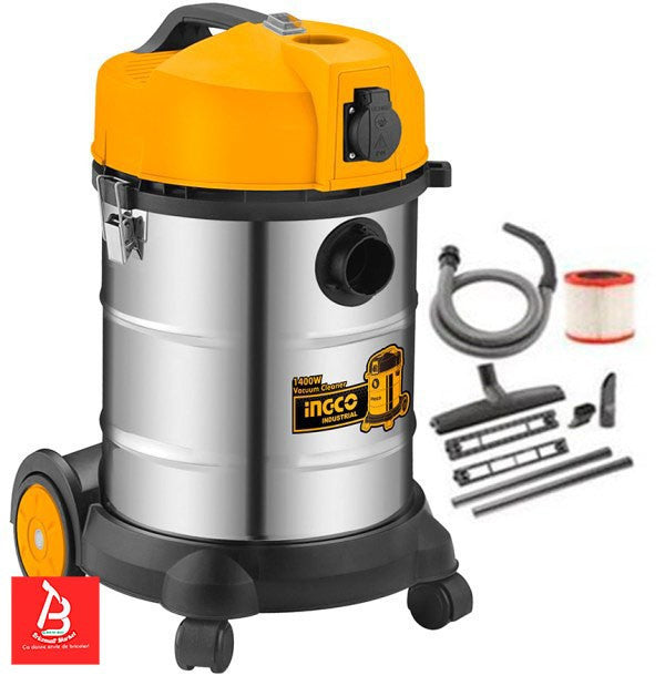 INGCO ASPIRATEUR PROFESSIONNEL 1400W 30L  [VC14301]