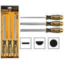 [HKTFW0308] INGCO SET DE 3 LIMES A BOIS 200MM  