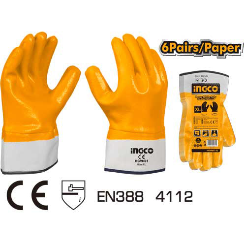 INGCO GANTS EN NITRILE XL [HGVN01]