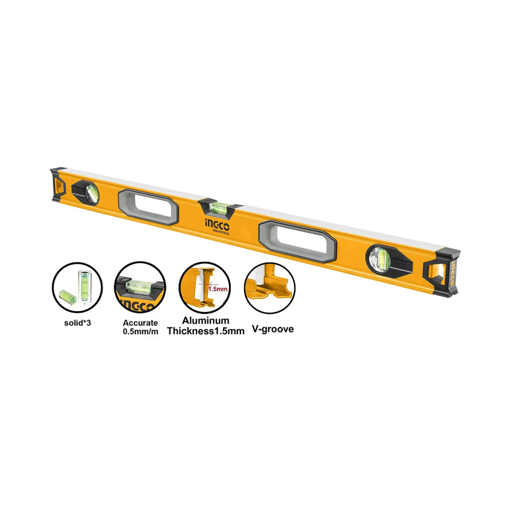 INGCO NIVEAU A BULLE 150CM ALUMINIUM [HSL08150]