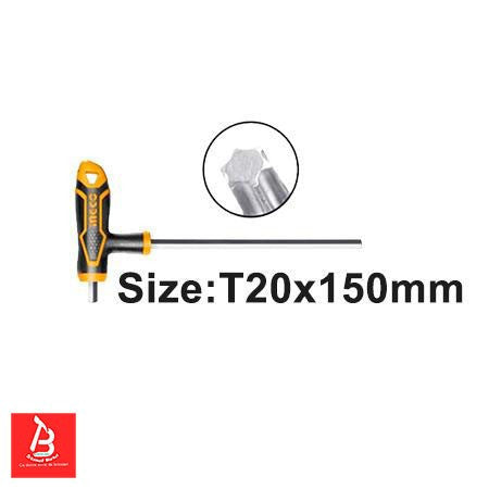 INGCO CLE TORX A POIGNEE EN T 20X100MM  [HHK15T201001]