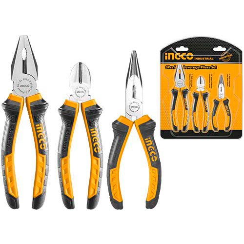 INGCO SET DE 3 PINCES SS NR  