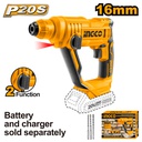 [CRHLI1601] INGCO PERFORATEUR 13MM 20V (SANS BATTERIE/CHARGEUR)  