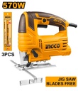 INGCO SCIE SAUTEUSE 65MM  570W+3 LAMES  [JS57028]