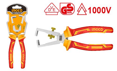 INGCO PINCE A DENUDER ISOLEE 6''''/160MM [HIWSP28160]