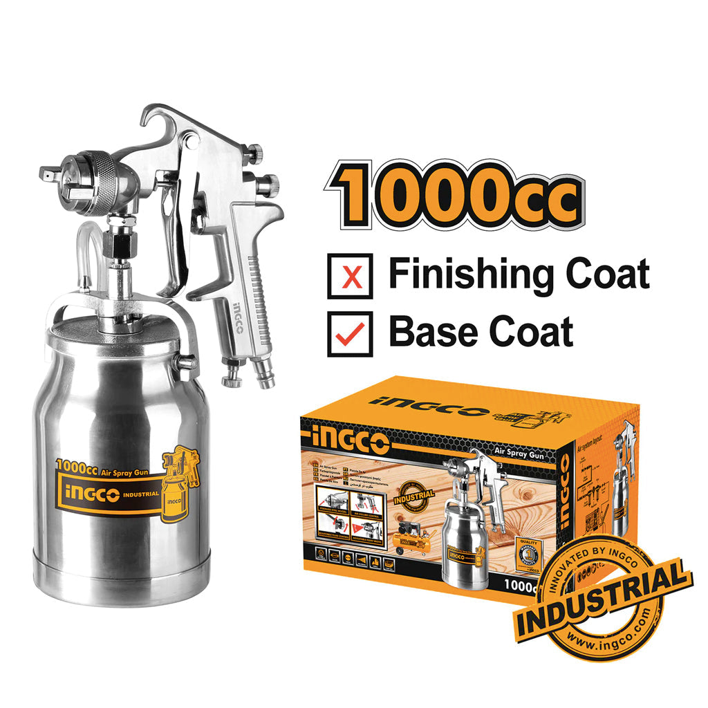 INGCO SPRAY GUN 1,8MM  1000CC  