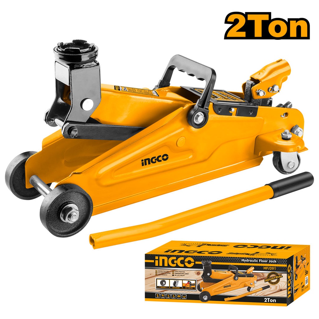 INGCO CRIC ROULEUR HYDRAULIQUE 2 TONNES  
