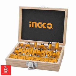 INGCO JEU DE FRAISES A AFFLEURER 8MM  [AKRT1211]