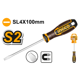 [HSDSL4100] INGCO TOURNEVIS A FENTE D:4MM L:100MM  