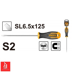 [HS686125] INGCO TOURNEVIS A FENTE D:6MM L:125MM  