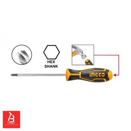 [HGTSPH3200] INGCO TOURNEVIS A ZONE DE FRAPPE VIS PHILLIPS 8*200MM  