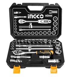 [HKTS12251] INGCO SET DE DOUILLES 1/2 25PIECES [HKTS12251]