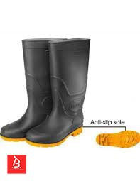 [SSH092LYB.45] INGCO BOTTES PVC NOIRES TAILLE45  