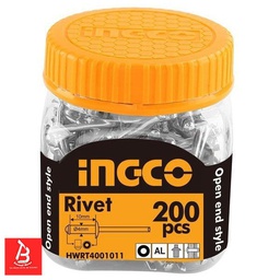 [HWRT4001011] INGCO RIVET 4X10MM BOITE DE 200 PIECES [HWRT4001011]