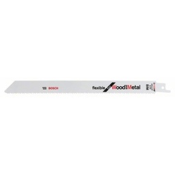 [2608656043] BOSCH LAMES POUR SCIE SABRE BOIS/METAL 2PCS  