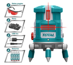 [TLL306505] TOTAL NIVEAU LASER 30M  
