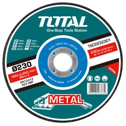 [TAC2232301] TOTAL DISQUE ABRASIF POUR METAL 230MM  