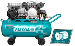 TOTAL COMPRESSEUR D'AIR 100L 2200W (3HP) [TC2301006]