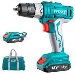[TDLI1222] TOTAL VISSEUSE 12V 1.5AH 2BATTERIES 